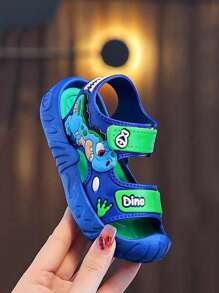 2025 Nuevas sandalias de playa antideslizantes de suela blanda para niños/niños, chanclas para estudiantes adolescentes