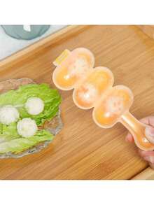 2pcs Onigiri Rice Ball Mold, DIY Sushi Meatball Trio Mold, Shake & Make Rice Balls - Multicolor - View 6