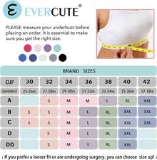 Evercute Adjustable Sports Bras Women 3/4 Pack Racerback High Support Bras Padded Workout Bras Seamless Yoga Athletic Bra - Grey - View 9