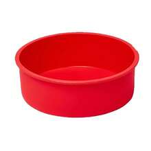 2pcs 20cm Round Silicone Cake Mold, Non-Stick Cake Pan, Easy Release Round Cake Baking Tray, Layered Silicone Cake Mold - Multicolor - View 11