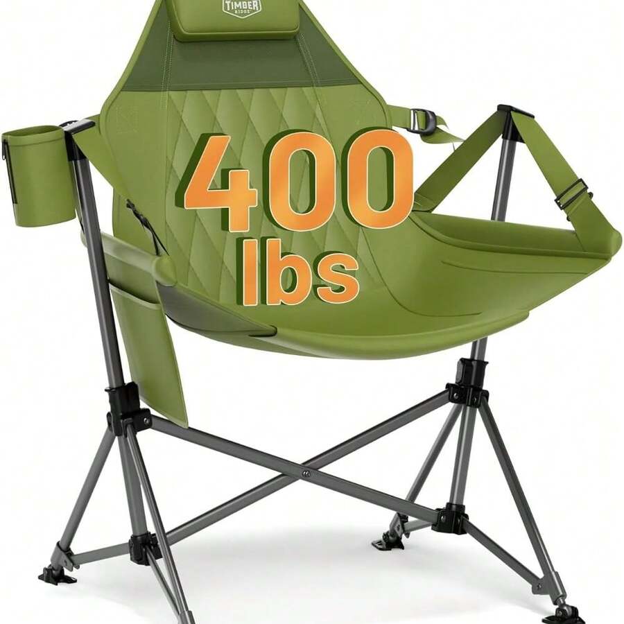 TIMBER RIDGE Hammock Camping Chair, Oversized Swinging Chair With ...