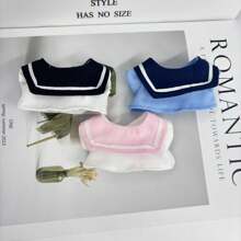 (Solo ropa de muñeca) Ropa para muñeca sentada de 17CM/6.69IN, Vestido uniforme de marinera de la Serie de Fiestas para figuras de 1-3 generaciones de PVC de reemplazo