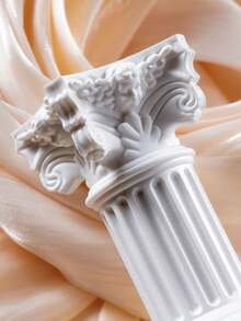 1 Pc White Roman Column Decorative Ornament - White - View 1
