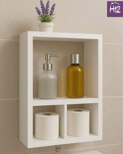 Organizador para banheiro em mdf segue montado