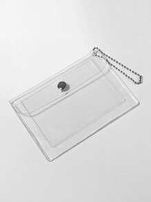 1pc Japanese Coin Holder Wallet Portable Small Change Purse Currency Organizer Travel Transparent Card Case For Women For Men Wallet Mini Wallet Purse Wallet Travel Wallet Coin Wallet Wallet