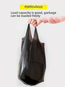 Thicker Trash Bags, Household Large Size Disposable Garbage Bags Made Of Virgin Material, Tear-Resistant, For Kitchen And Home Use. (Note: Colors May Vary Slightly Due To Different Batches)