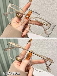 Gafas de ojo de gato para mujeres, con marco de metal decorado con diamantes y cristales, gafas de moda para comercio electrónico transfronterizo