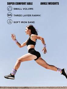 2 件（1 对）加重沙袋和力量训练加重腿带，健身跑步男女通用腕部和腿部使用，健身房，运动，健身房，家庭锻炼，健身房重量，重量，女士重量