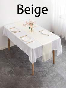 1 Peça Trilho de Mesa Cor Sólida, Tapete de Mesa Decorativo de Hotel de Estilo Nórdico de Alta Densidade para Casamentos, Trilho de Mesa e Tapete Estilo Europeu Multicoloridos