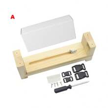 1 Stück Paracord Armband Herstellung Holzrahmen Werkzeug, einstellbare Länge Flechten DIY Handwerk Herstellungswerkzeug