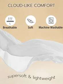 3pcs 3D Seersucker Duvet Cover Set Without Filler,(1 Duvet Cover &2 Pillowcases), Modern Polyester Bedding Set For All Season,Lightweight, Airy, Cloud-Like Softness - White - View 8