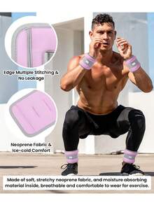 2 件（1 对）加重沙袋和力量训练加重腿带，健身跑步男女通用腕部和腿部使用，健身房，运动，健身房，家庭锻炼，健身房重量，重量，女士重量