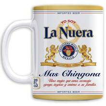 11oz La Mamá Más Chingona Coffee Mug, Modelo Beer Cup, Dia De Las Madres For Mexican Spanish Mom Mugs, Happy Mothers Day Gift Ceramic Drinkware - Daughter-in-law - View 2