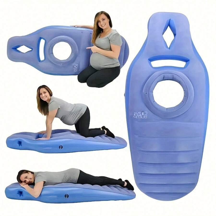 Care For Every Moment Of Pregnancy: Super-Soft Inflatable Maternity Pad, Face-Down Mattress, Providing Full-Body Support, Suitable For Pregnant Women. - 彩色 - 查看 1