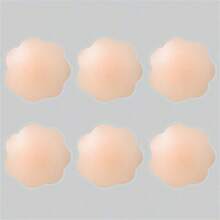 10 Reusable Seamless Silicone Nipple Covers - Invisible, Self-Adhesive, Anti-Convex Breast Patches For Women - Comfortable, Breathable, And Easy To Clean Bra Accessories(2/10pcs)