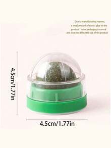 1 pieza Bola de catnip para gatos, juguete para gatos con adhesivo, juguete para masticar para mascotas, suministros para mascotas, juguete para gatos, juguete para masticar y aliviar el aburrimiento para mascotas, adecuado para mascotas, juguete interactivo para gatos