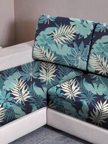1pc Milk Silk Fabric Non-Slip Elastic Decorative Sofa Seat Cushion Cover, Outdoor Sofa Backrest Cover, Single/Double/Three/Four-Seater Sizes Available, Pet-Friendly, 4-Season Use