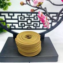 40pcs New Chinese Style Multi-Color Spiral Incense, Fragrant Floral Aroma Coil Incense Sticks With Ingredients Like Dragon's Blood, Sage, Cherry Blossom, Lavender, Suitable For Yoga, Meditation, Sleep, Relaxation