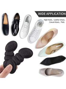 2Pcs Heel Pads,Heel Grips Make Shoes Fit,Heel Cushions Shoe Filler For Heel Pain Relief