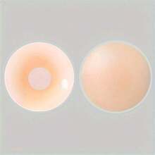 10 Reusable Seamless Silicone Nipple Covers - Invisible, Self-Adhesive, Anti-Convex Breast Patches For Women - Comfortable, Breathable, And Easy To Clean Bra Accessories(2/10pcs)