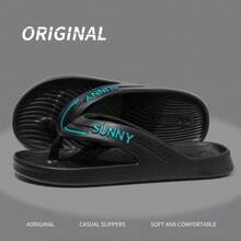 1 par de chanclas, sandalias de dedo, material de EVA, sandalias casuales para parejas con suela suave antideslizante para uso en exteriores, piscina, verano, aislamiento, Galentines, Puppy, Carnaval, decoraciones de fiesta, zapatos, selecciones de primavera y verano, regalos para damas de honor, habitación, decoración de dormitorio, playa, viaje, para hombres, para mujeres, vacaciones, cosas lindas, regalo del Día de la Madre, decoración de dormitorio, jardín, decoración de cocina, verano, playa, artículos de viaje esenciales, decoración de habitación, Squishy, graduación, estante para zapatos, ahorrador de almacenamiento, exterior, jardín, artículo de viaje esencial, portátil, artículo esencial de playa, temporada de graduación, ceremonia de graduación, regalo de graduación, presente de graduación, Felicitaciones graduado, Felicitaciones graduado, Valedictorian, Terminar la escuela - Multicolor - Ver 19