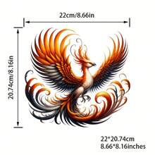 1 pieza/2 piezas/3 piezas Parches con estampado de fénix para transferencia de calor, parches para planchar adecuados para camisetas, vaqueros, chaquetas, mochilas, sudaderas, gorras, etc.