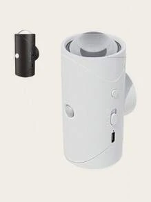 [2 pièces Veilleuses LED rechargeables] 1 pièce/2 pièces Veilleuses LED à détecteur de mouvement rechargeable, lumière d'ambiance à gradient RVB, lampes d'intérieur à intensité variable, éclairage de marche magnétique convenant aux couloirs, tables de chevet, bureaux, placards et usage d'urgence