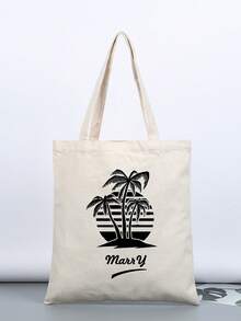 One Piece, Vacation, Seaside, Shoulder Tote Bag, Customized Birthday Gift, Unique, Fashionable, Summer Beach Bag, Daily Commuting, Large Capacity, Foldable, Simple, Exquisite - Multicolor - View 12