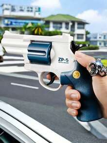 Revólver de bala suave ZP5, 12 balas suaves de EVA, juego de tiro al aire libre, regalo de cumpleaños (algunos colores de los accesorios se envían al azar y puede haber errores de medición debido a la medición manual) - Multicolor - Ver 6