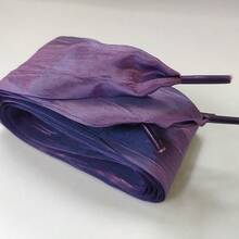 1 对/2 件 120 厘米长 5 厘米宽蝴蝶雪纺褶皱鞋带，适合休闲帆布运动鞋和缎面冬鞋 - 彩色 - 查看 18