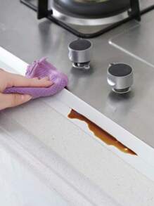 1 rotolo di nastro adesivo impermeabile in PVC per crepe e fessure, adatto per cucina, bagno, vasca da bagno