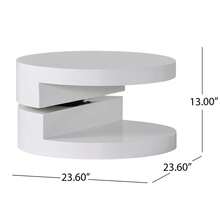 Simple-MODERNESQUE ROTATING COFFEE TABLE 3-5391 - Nhiều màu - Xem 5