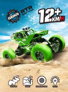 1pc Remote Control Off-Road Vehicle, Rechargeable RC Car With Spray Function, Monster Truck Pickup Toy RC Car Toy, Suitable For All Terrain, Classic Affordable RC Car Toy Gift For 6-10 Year Old Boys