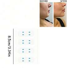 [200pcs/80pcs/40pcs/4pcs] Invisible Face Lifting Tapes, Used To Lift Sagging Skin, Instant Face Tape For Women, Lifting Sagging Skin And Concealing Makeup Tape, For Double Chin & Neck, Face Slimming - Alcohol-Free, Suitable For All Skin Types, Unisex