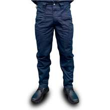 Pantalón Táctico Corte Aviador Cargo Azul Marino - Azul Marino - Ver 1