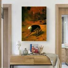 1pc Gift Zdzislaw Beksinski Art Posters Club Bar Vintage Posters Wall Arts Canvas Painting Bedroom Home Decor Optional Frame