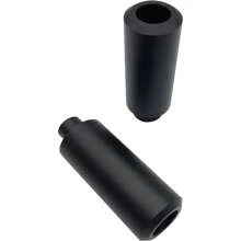 FCV 1pair Of CBR No Cut Frame Slider Crash Protector Fits For 1999-2006 CBR600 F4 F4i (Black)