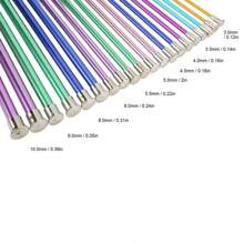 2/22Pcs/Pack Multicolor Knitting Needles Sweater Needles For Knitting Sweater Weaving Tools DIY Knit Accessories Random Color
