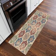 Moroccan Style Machine Washable Carpet For Living Room, Non-Slip Bedroom Rug, Corridor Mat, Vintage Patterned Carpet For Kitchen, Dining Room, Office - Morocco - View 44