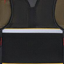 Lightweight Multi-Pocket Utility Work Vest For Mechanics & Construction Workers - Durable, Tool Vest With Heavy-Duty Storage Pockets, Breathable Design For Enhanced Mobility, Perfect For Job Site Efficiency, Adjustable Fit