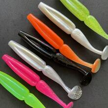 10pcs T-Tail Soft Plastic Fishing Lures 4.3in Versatile For Jig Head, Texas & Free Rigs High-Action Bait For Largemouth Bass, Northern Pike