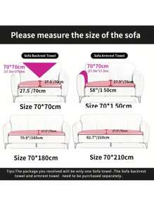 1 pieza Funda de cojín de sofá gruesa de felpa, cálida para otoño/invierno, antipolvo, antitranspirante, protector de sofá antideslizante, lavable a máquina, apta para mascotas, para sofás de 1 a 4 plazas para dormitorio, oficina y sala de estar