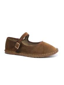 RevReaL Classic Mary Jane Slip-Ons | Lightweight And Comfortable, Available In Multiple Colors - Camel - View 4
