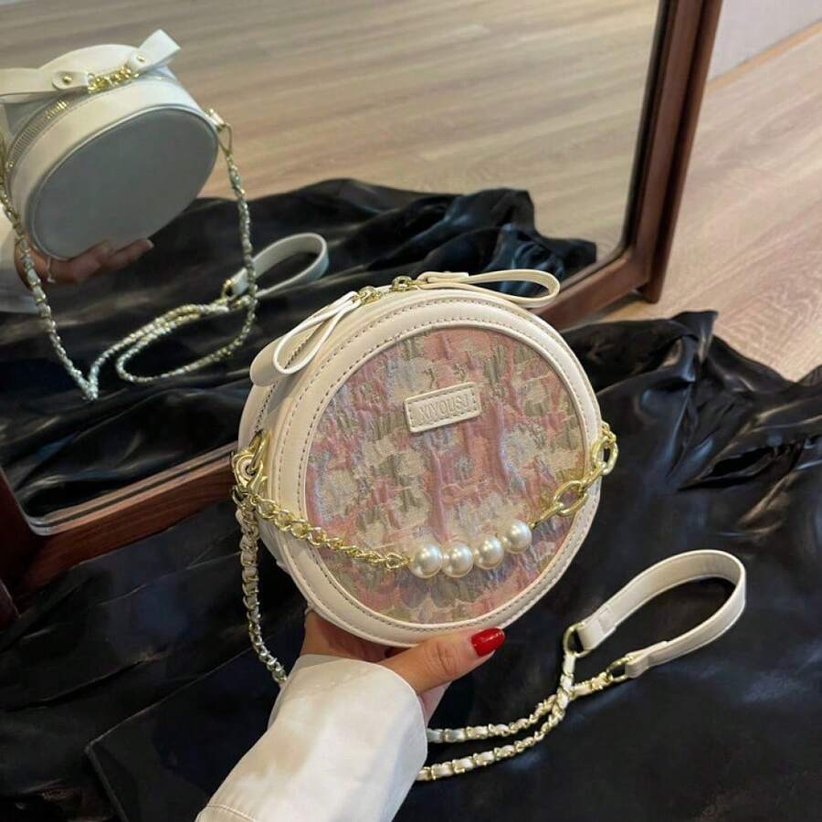 Women Top Handle Bags - Purple - View 1