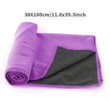 Asciugamano fresco in fibra ultra fine, mantella fresca morbida e traspirante da palestra, scialle fresco leggero ad asciugatura rapida con cappuccio, asciugamano sportivo adatto per esercizio, yoga, fitness, corsa, assorbente di sudore