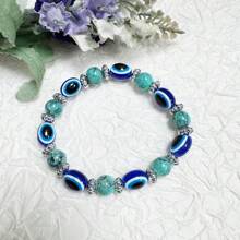 Pulsera "Ojo del Diablo", adecuada para uso diario de mujeres