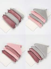 4pcs Reusable Facial Cleansing Towels, Face Makeup Remover Cloths, Washcloth For Cleaning, Oily Skin Care, Small Towels