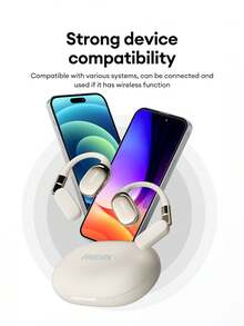 PHILIPS 飞利浦 TAT5739 商务蓝牙耳机，挂耳式，超长续航，5.4 大动圈单元，HIFI 环绕音效，低延迟，音乐游戏，高清通话麦克风，佩戴舒适，便携，无线，兼容智能手机和电脑 - 彩色 - 查看 8