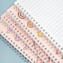 Cuaderno de espiral con lindo diseño de capibaras de dibujos animados, tamaño A5 para el trabajo, la escuela, la escritura, útiles escolares, regreso a clases - A5 - Ver 7