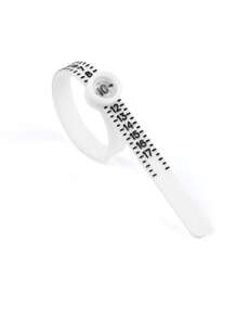 1/2Pcs Mido Ring Measuring Ring US Size Finger Size Adjuster Standard Soft Size Ring Measurement Tool Ring Sizer Measuring Set Reusable Finger Size Gauge Measuring Tool With Magnified Glass Jewelry Sizing Tool 1-17 USA Rings Size Valentine's Day Ring Size Measurement
